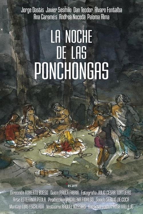 Movie poster for La noche de las ponchongas (2013)