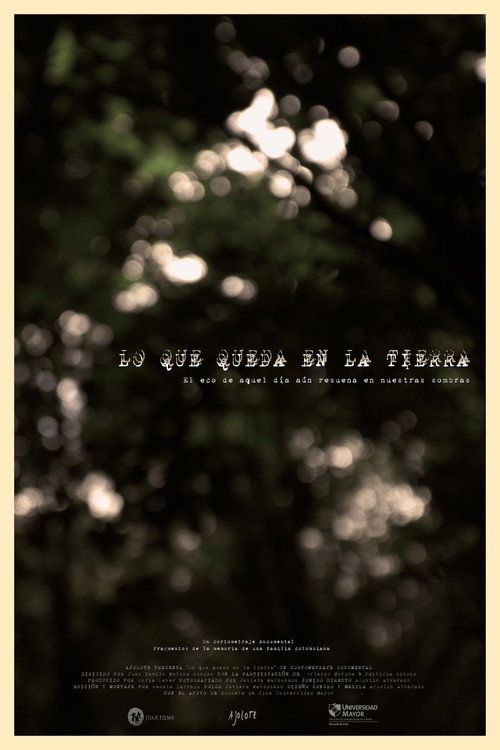 Movie poster for Lo Que Queda en la Tierra (2025)