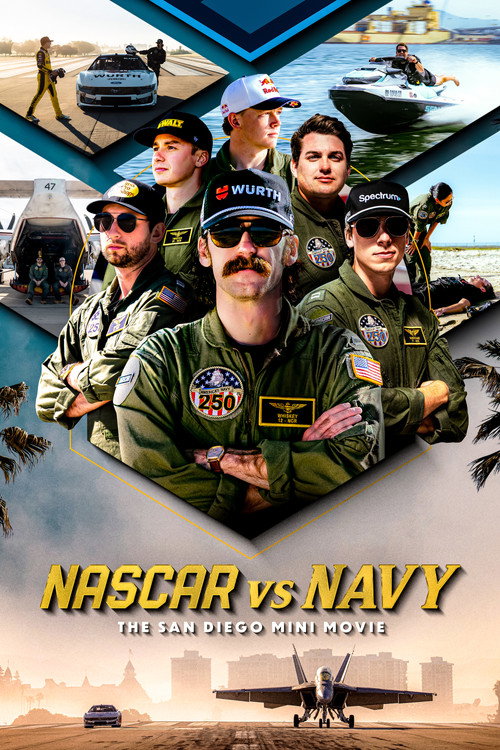Movie poster for NASCAR vs. Navy: The San Diego Mini Movie (2026)