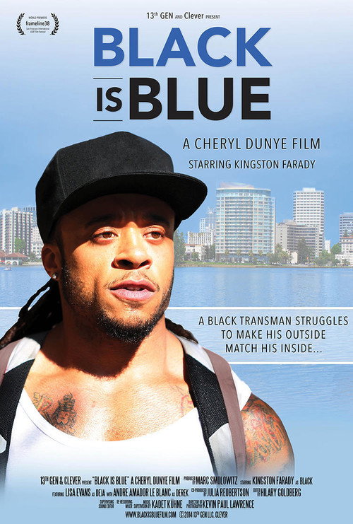 Movie poster for Black Is Blue (2014)