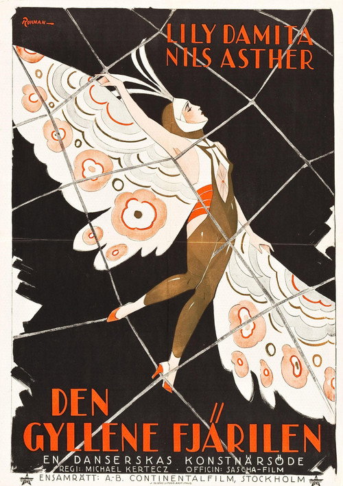 Movie poster for The Golden Butterfly (1926)