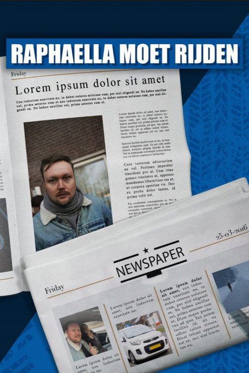Movie poster for Raphaella moet Rijden (2024)
