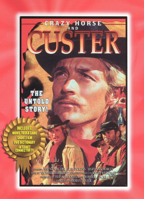 Movie poster for Crazy Horse and Custer: The Untold Story (1990)