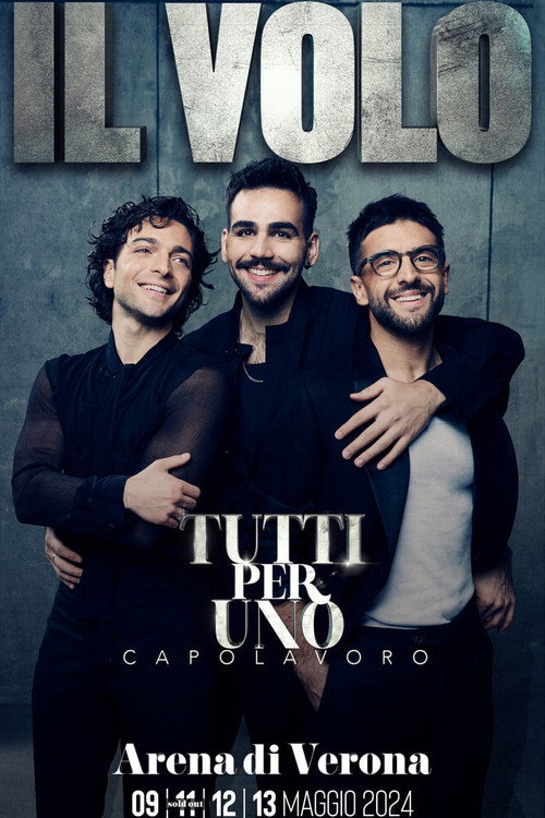Movie poster for Il Volo: All for one - Second Episode (2024)