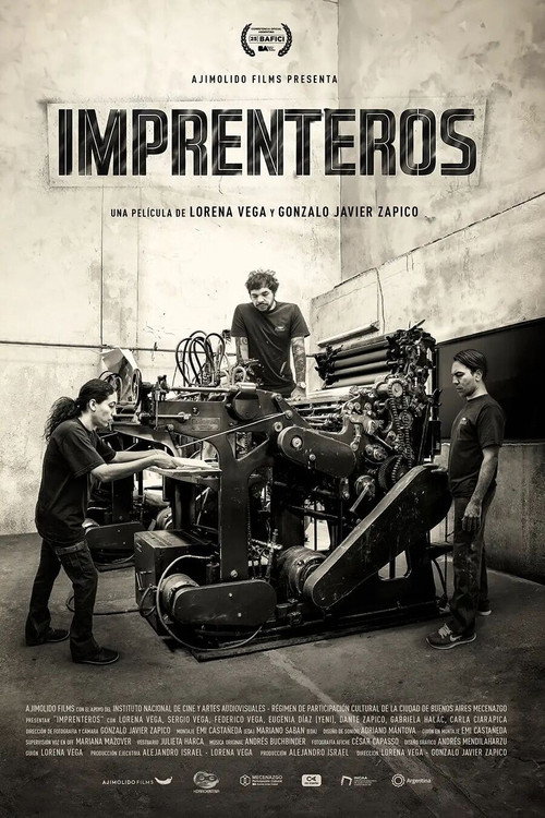 Movie poster for Imprenteros (2024)