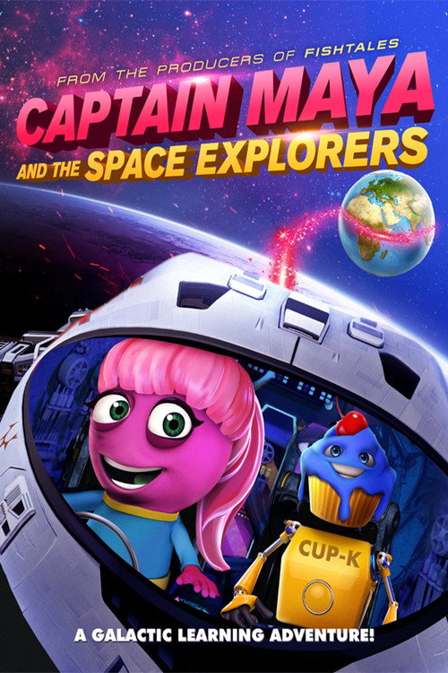 Movie poster for Captain Maya and the Space Explorers (2019)