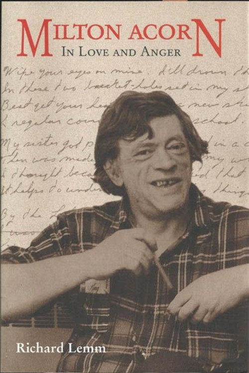 Movie poster for In Love and Anger: Milton Acorn - Poet (1984)