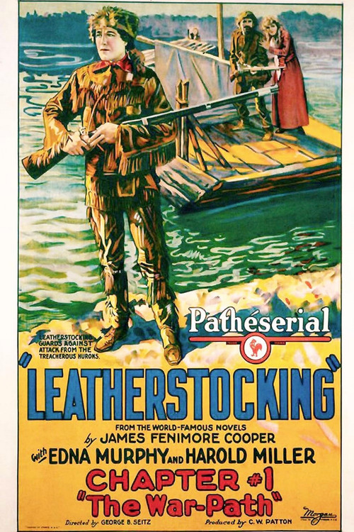 Movie poster for Leatherstocking (1924)