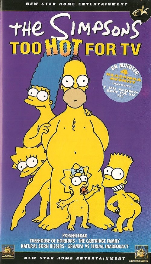 Movie poster for The Simpsons: Too Hot For TV (1999)