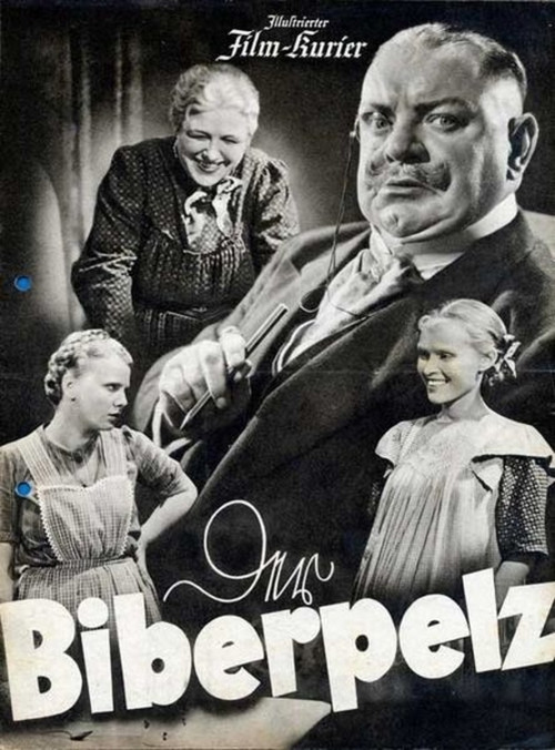 Movie poster for Der Biberpelz (1937)