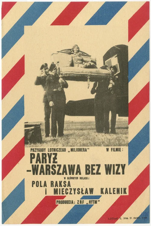 Movie poster for Paryż - Warszawa bez wizy (1967)