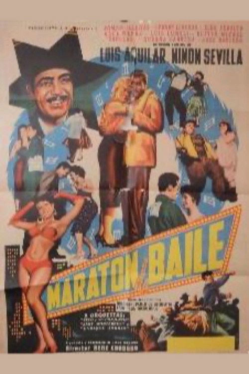 Movie poster for Maratón de baile (1958)