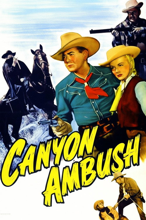 Movie poster for Canyon Ambush (1952)