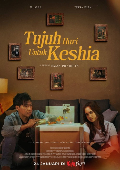 Movie poster for Tujuh Hari Untuk Keshia (2025)