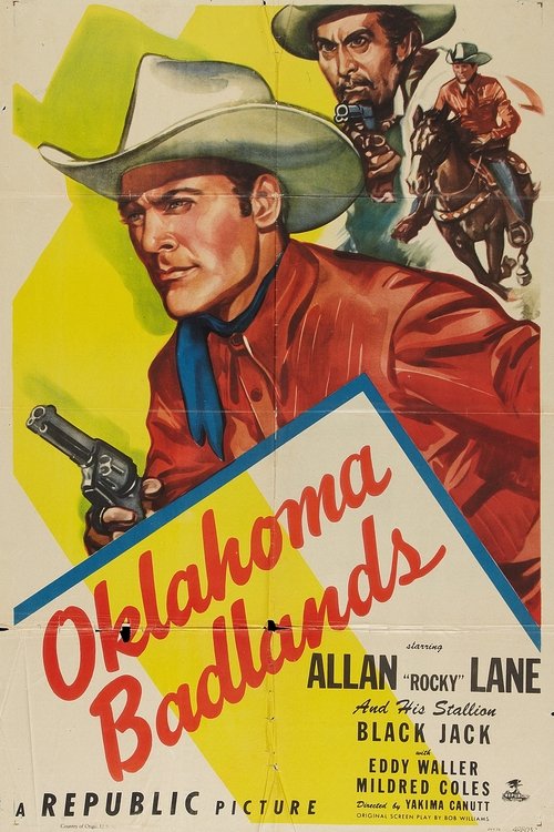 Movie poster for Oklahoma Badlands (1948)