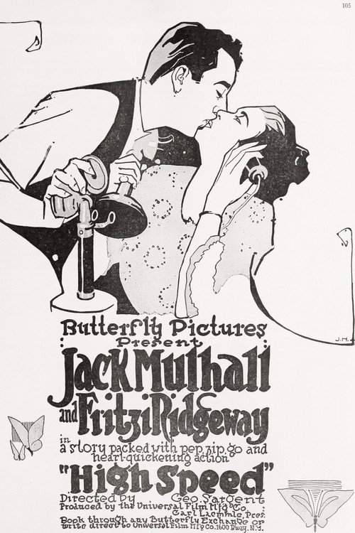 Movie poster for High Speed (1917)