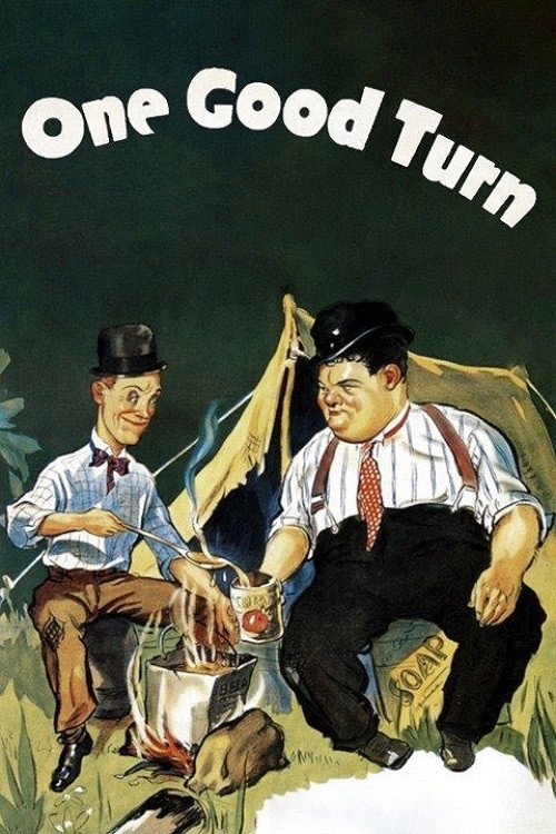 Movie poster for One Good Turn (1931)