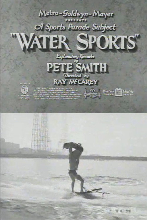 Movie poster for Water Sports (1935)