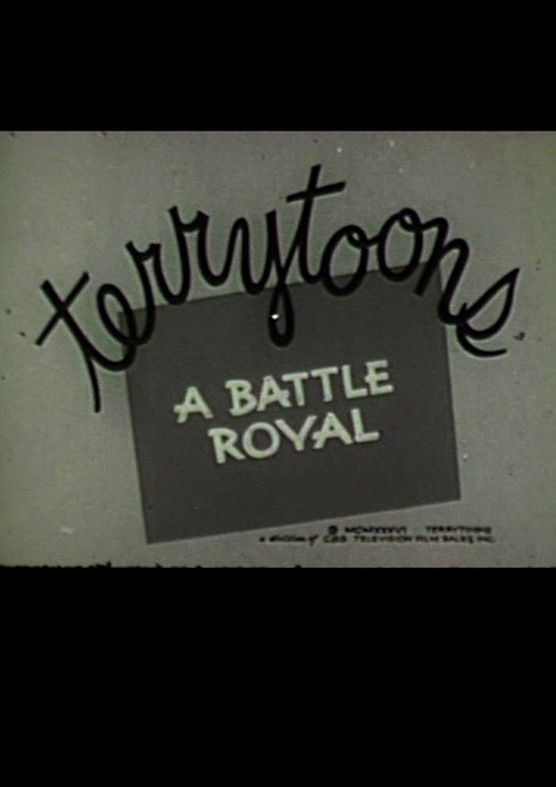 Movie poster for A Battle Royal (1936)