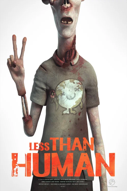 Movie poster for Less Than Human (2017)