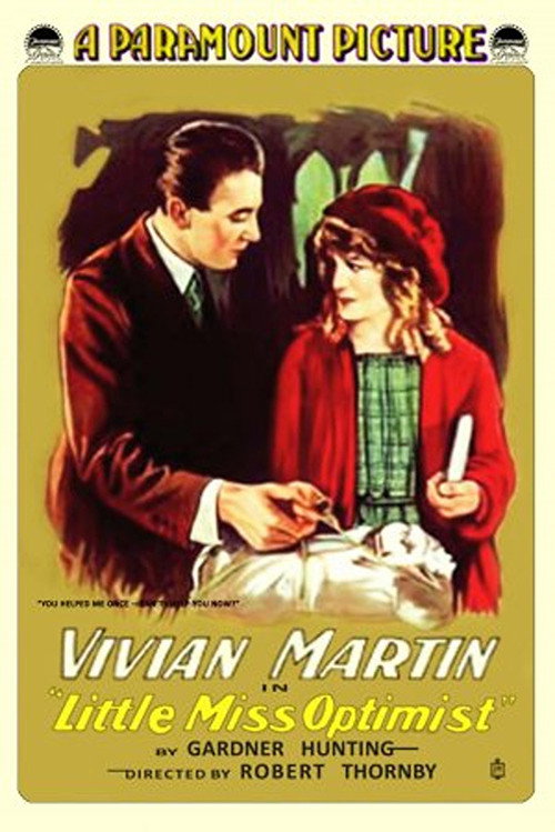 Movie poster for Little Miss Optimist (1917)