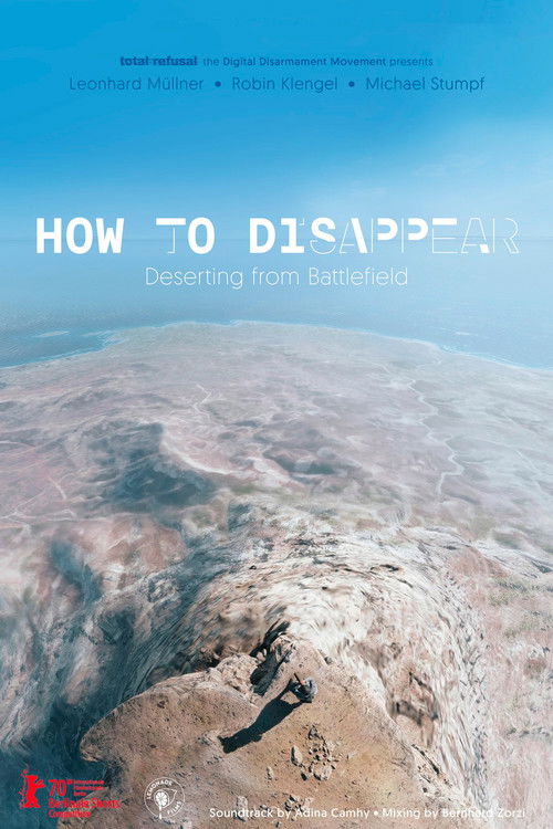 Movie poster for How to Disappear (2021)