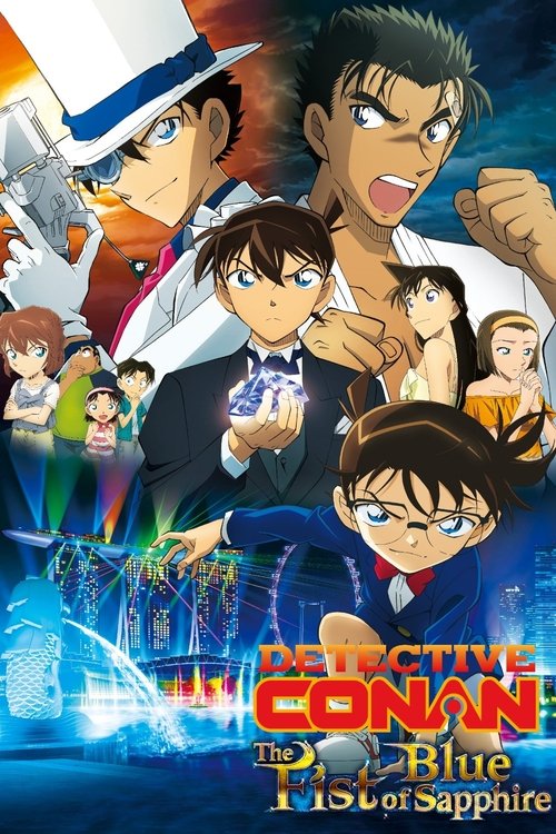 Movie poster for Case Closed: The Fist of Blue Sapphire (2019)