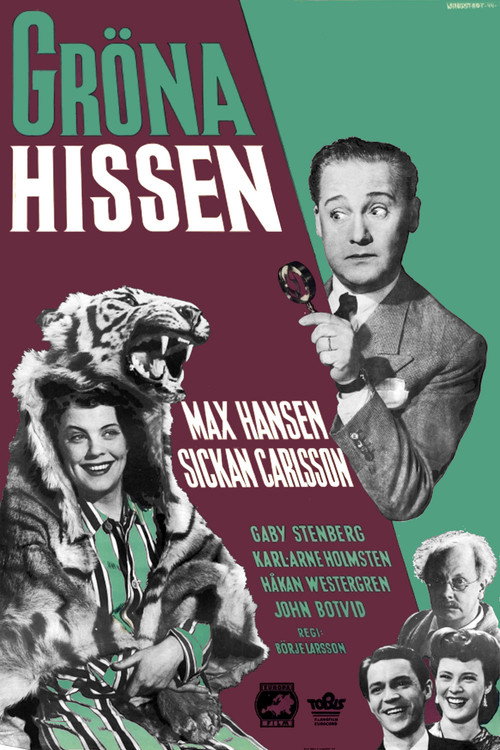 Movie poster for Gröna hissen (1944)
