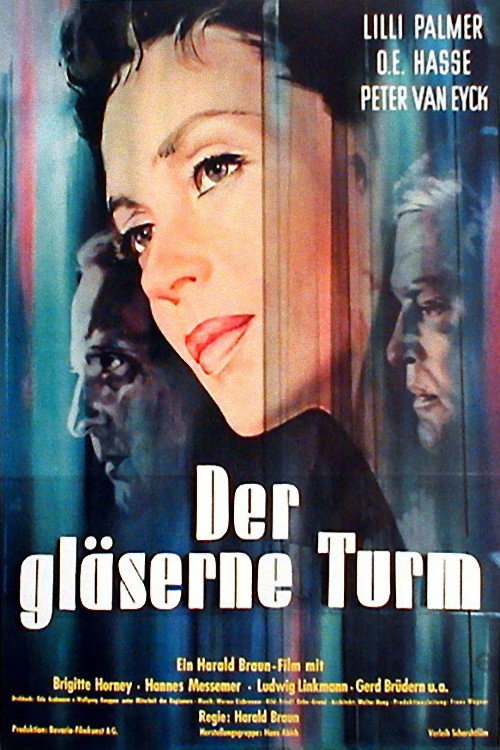 Movie poster for The Glass Tower (1957)