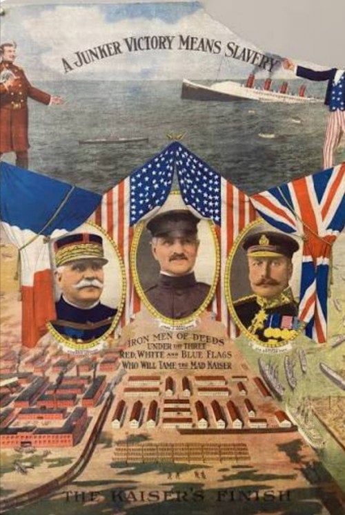 Movie poster for Kaiser's Finish (1918)
