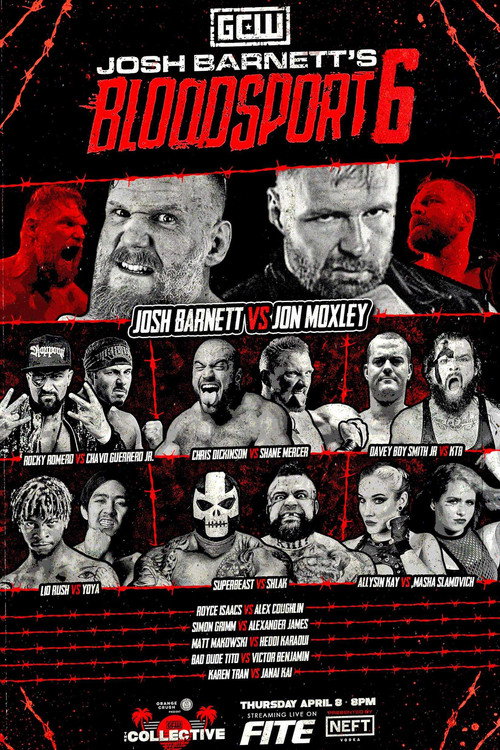 Movie poster for GCW Josh Barnett’s Bloodsport 6 (2021)
