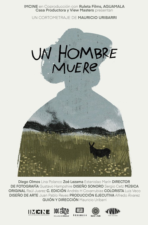 Movie poster for Un Hombre Muere (2023)