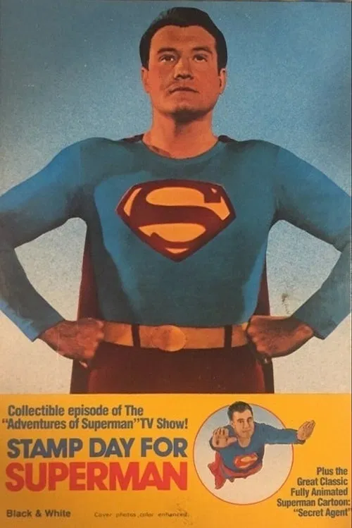 Movie poster for Stamp Day for Superman (1954)