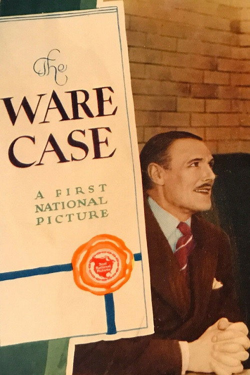 Movie poster for The Ware Case (1928)