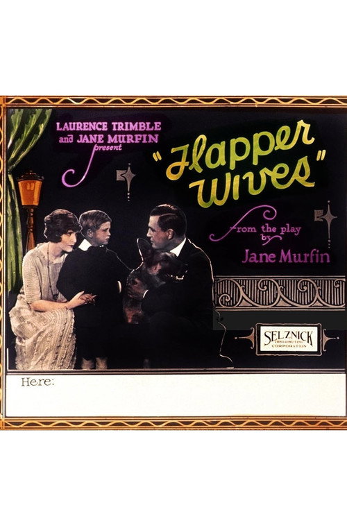 Movie poster for Flapper Wives (1924)