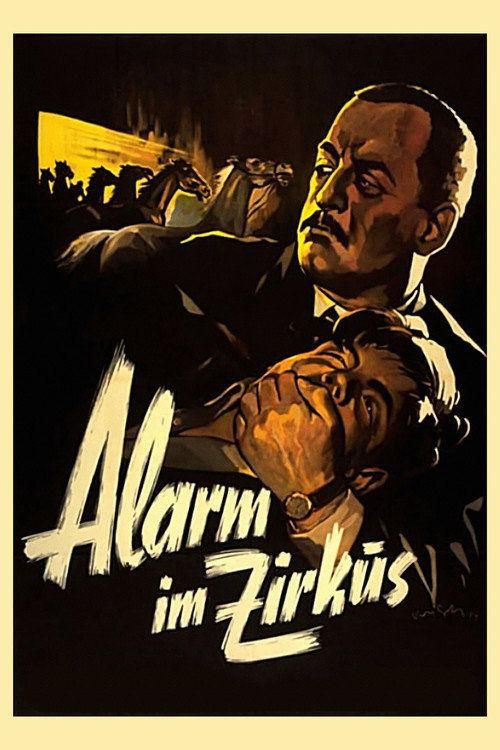 Movie poster for Alarm at the Circus (1954)
