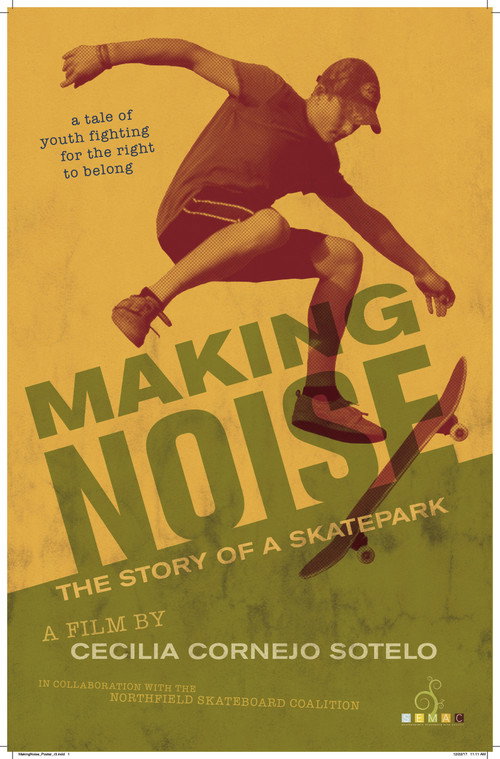 Movie poster for Making Noise ~ The Story of a Skatepark (2018)