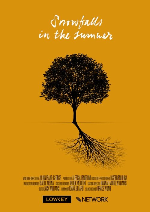 Movie poster for Snowfalls in the Summer (2023)