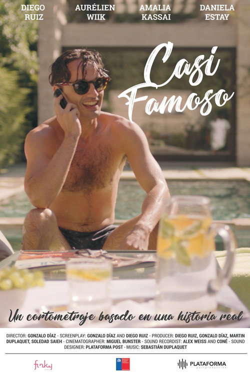 Movie poster for Casi famoso (2019)