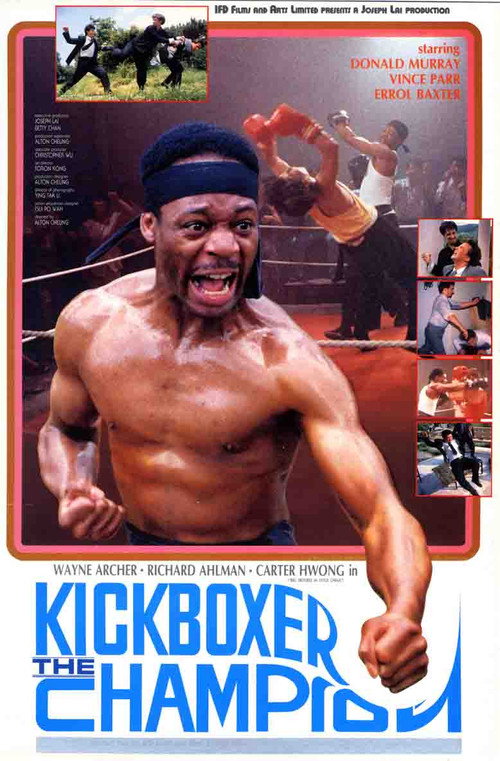 Movie poster for Kickboxer the Champion (1991)