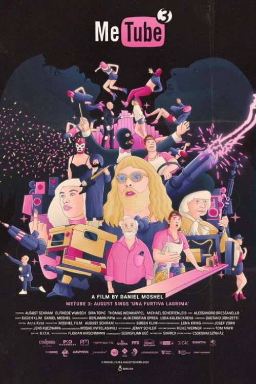 Movie poster for MeTube 3: August Sings "Una furtiva lagrima" (2020)