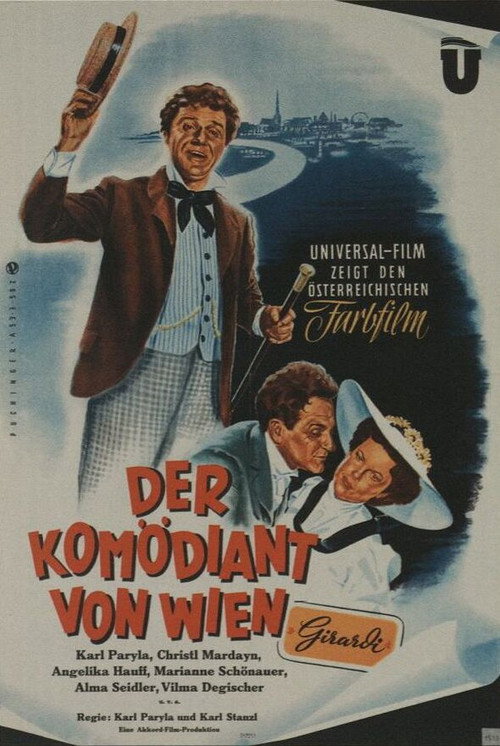 Movie poster for Der Komödiant von Wien (1954)