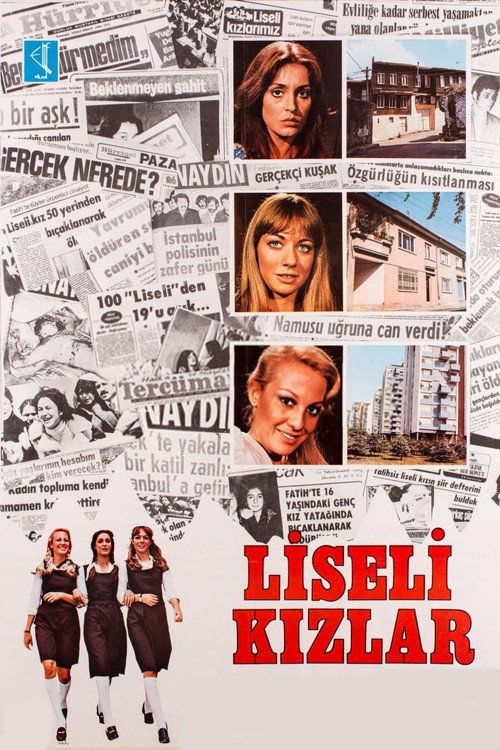 Movie poster for Liseli Kızlar (1977)