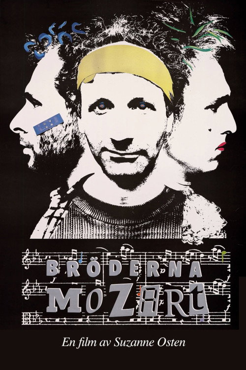 Movie poster for The Mozart Brothers (1986)