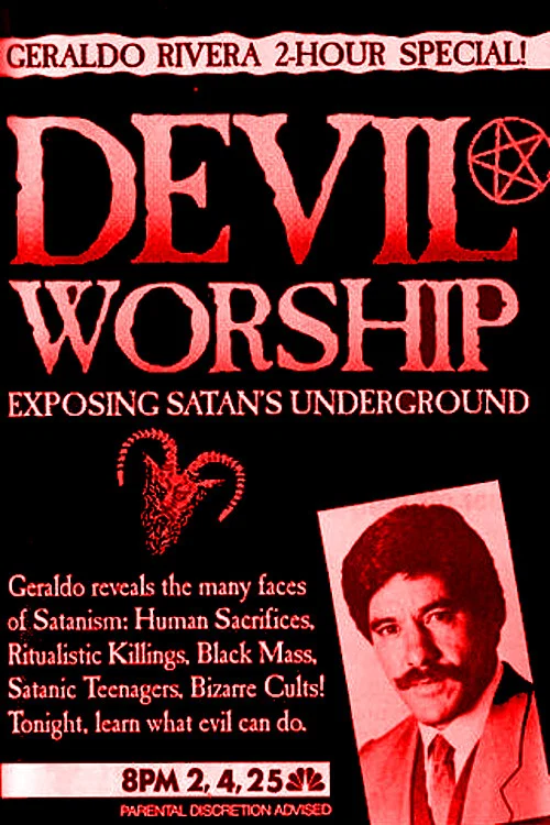 Movie poster for Devil Worship: Exposing Satan's Underground (1988)
