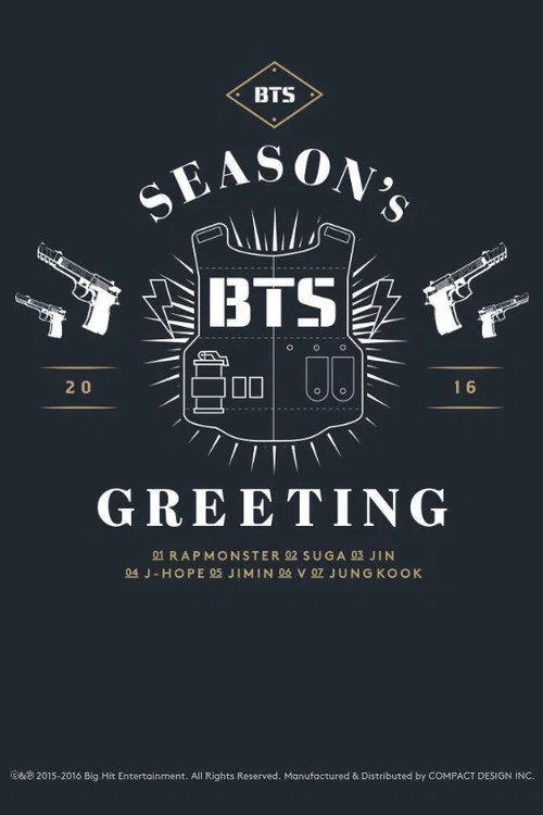 Movie poster for BTS 2016 Season's Greetings (2015)