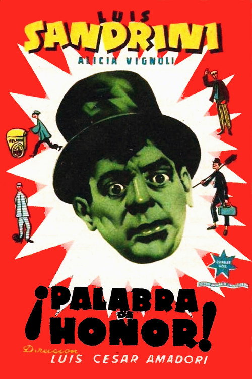 Movie poster for Palabra de honor (1939)