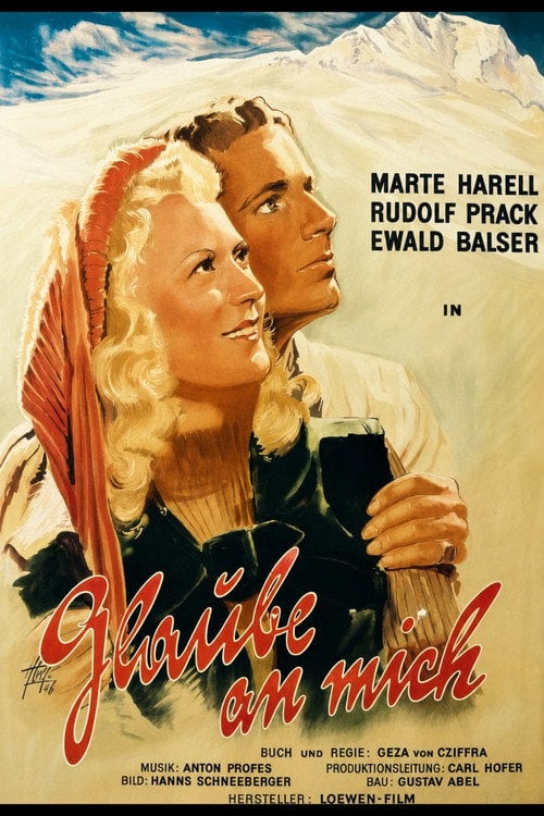 Movie poster for Glaube an mich (1947)