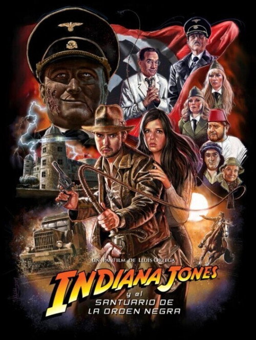 Movie poster for Indiana Jones and the Sanctuary of the Black Order (2021)