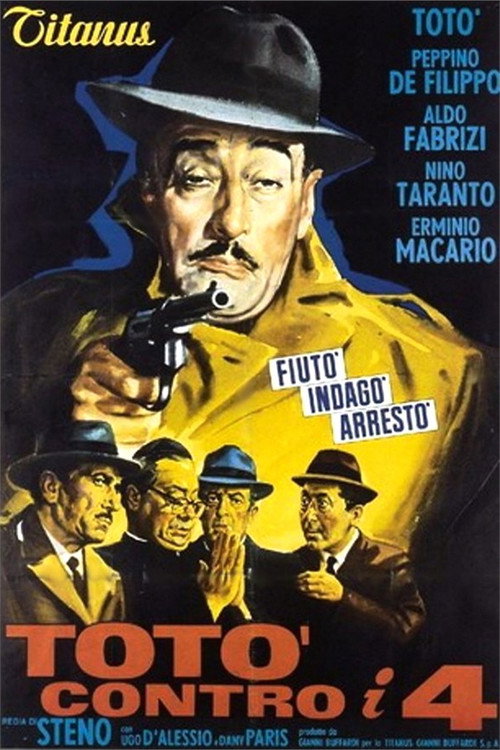 Movie poster for Totò vs the Four (1963)